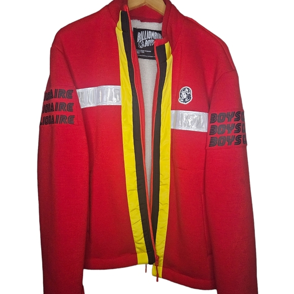 Billionaire Boys Club | Wind Chill Jacket | 881-8401RED | Sherpa lined | Reflect - Picture 10 of 16